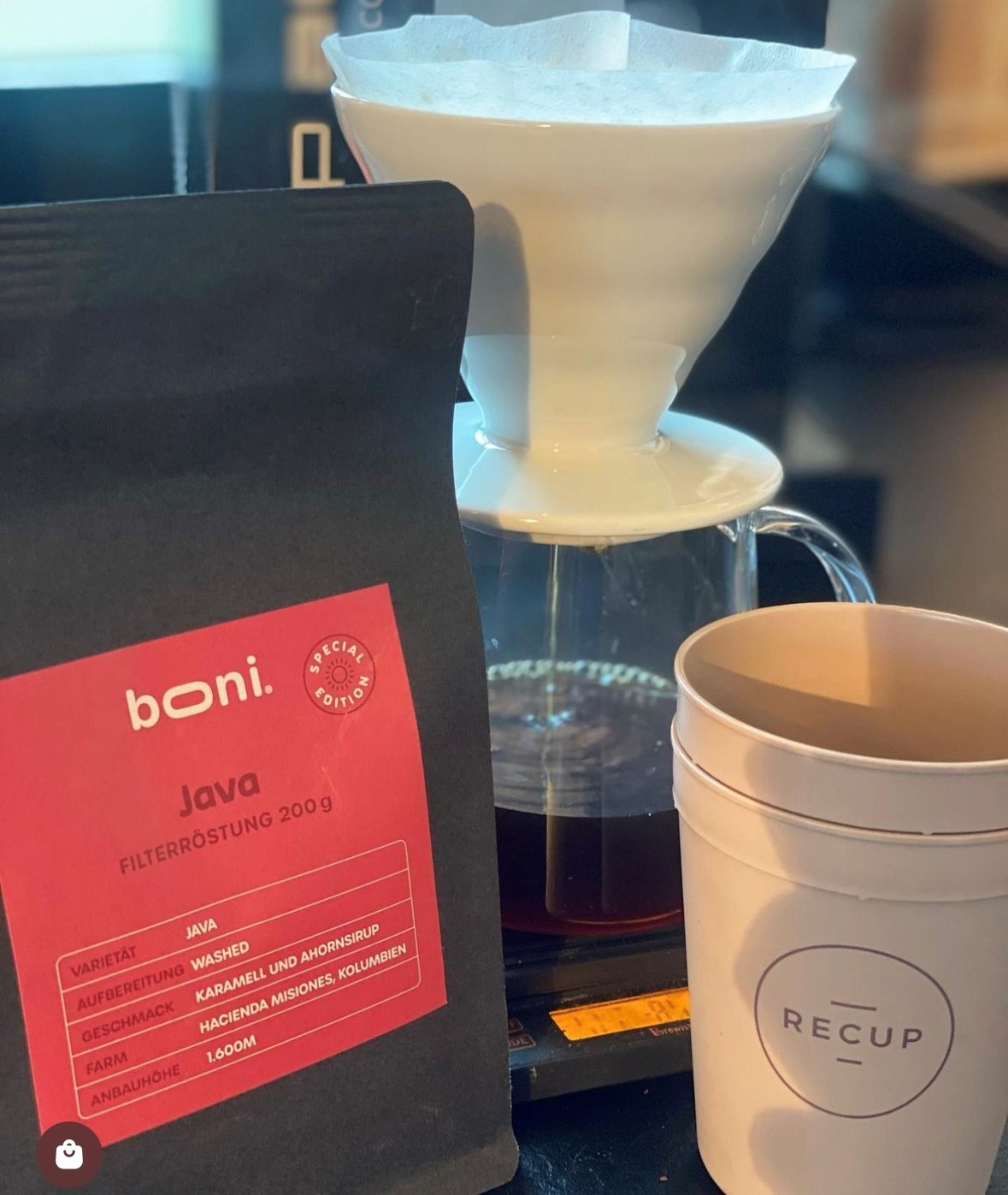 Recup Java Filterkaffee